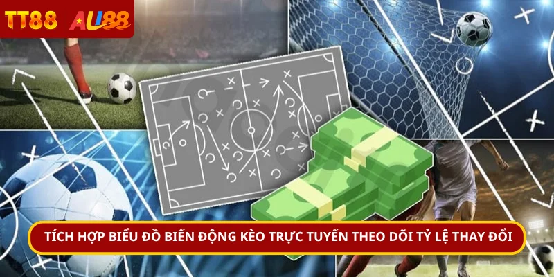 Tích hợp biểu đồ biến động kèo trực tuyến theo dõi tỷ lệ thay đổi